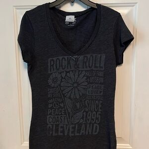 Cleveland Rock and Roll Hall of Fame Woman's Tshirt